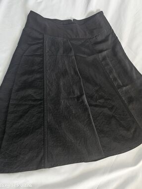 Mossimo Supply Co. Black A-Line Panel Skirt